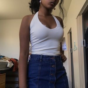 UO Jackie Halter Top